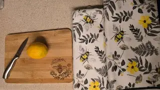 Dollar Tree Laser engraved cutting board | Bees 🐝