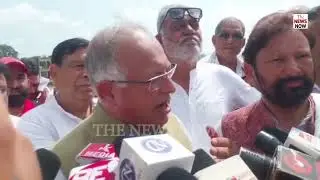 Kathua: J&K Congress President Tariq Karra visits flood-hit areas, including Lakhanpur