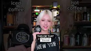 Jeon Somi FOOD DEBATES: Drums or flats? 🍗
