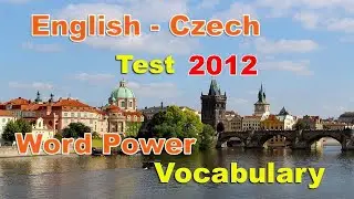 English Czech Vocabulary Word Power Test 2012