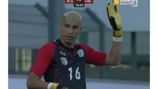 شاوشي مع المنتخب الجزائري  chaouchi avec l'équipe nationale Algérienne