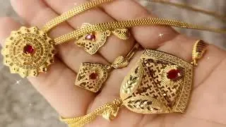 New Design of Light Weight Gold Necklace Set 2026||Latest Gold Necklace Designs with Price 2026