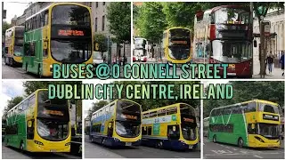 Buses @ O'Connell Street, Dublin City Centre, Ireland - June 2021 [4K]
