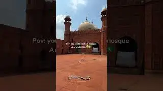 Lahore 🇵🇰|| Badshahi mosque|| #viral #trending #apnemunde #pakistan #reccomended