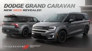 ALL NEW 2025 DODGE GRAND CARAVAN REVEALED? REDESIGN | Digimods DESIGN |