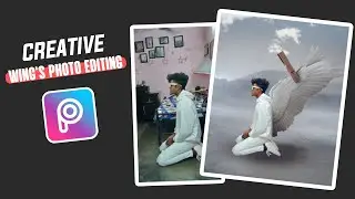 WINGS PHOTO EDITING IN PICSART | ANGEL WINGS PHOTO EDITING IN PICSART |