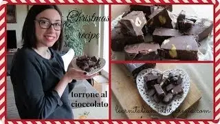 DIY Italian Chocolate Torrone Sweet (recipe)