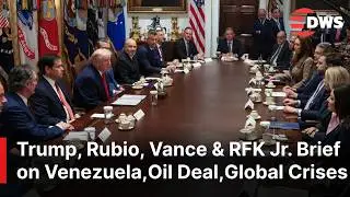 Unfiltered Cabinet Meeting: Trump, Rubio, JD & Hegseth on Venezuela, Oil Deals & Global Crises |AC1E