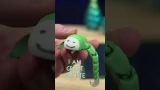 Напечатанный на 3D-принтере шарнирный ленивец 🦥