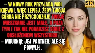 — W Nowy Rok przyjedzie moja rodzina, więc nie zapraszaj swojej córki  Tak rozkazał partner