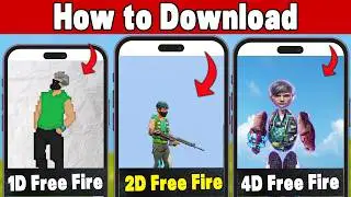 How to Download 4D , 2D , 1D Free Fire || I Got 4D , 2D , 1D Free Fire Download Link - Chotu Gaming