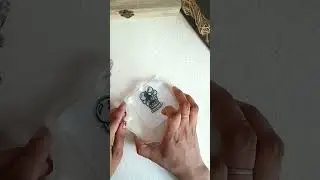 simple card making by using clear stamp 🦋.           #craft # #handmade #birthday #birthdaycard
