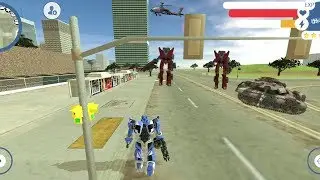 Supercar Robot (Super Car Robot Fight Car Robot on Road) || Naxeex Robots || Android GamePlay HD