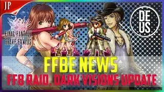 Selphine & Irvine are here! FF8 Raid, New Trial! FFBE News Final Fantasy Brave Exvius Japan FFBE JP