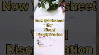 #visual discrimination activity#worksheet#shortsfeed #viral #brain #nursery #activity #ytshorts