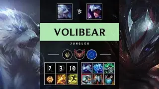Volibear Jungle vs Talon - EUW Grandmaster Patch 25.12