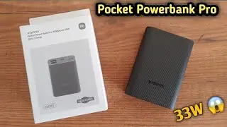 Xiaomi Pocket Power Bank Pro 10000 mAh 33W Unboxing  & Quick Review
