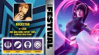 Fortnite Festival: Rockstar by LISA One Man Band X 100% Flawless