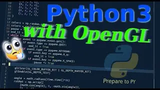 Python 3 and OpenGL - 2 - Rendering basic shapes