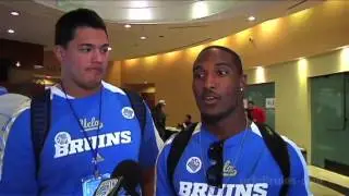 UCLA Arrives in San Diego for Holiday Bowl