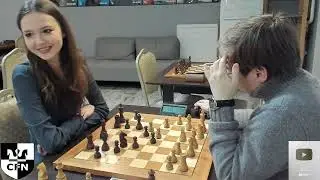 Oh no! Pawn...Smiley (1689) vs Mikasa (1667). Chess Fight Night. Blitz