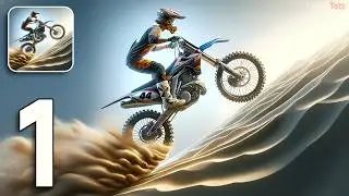 Stunt Bike Extreme - Gameplay Walkthrough Part 1  - Ride Powerful Stunt Bikes! (Android, iOS)