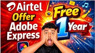 Airtel free adobe express subscription | Indian Sign Language I Deaf 