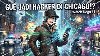 GILA SEKARANG GUE MAU PINDAH PROFESI MENJADI HACKER DI KOTA CHICAGO AMERIKA !! - Watch Dogs - #1