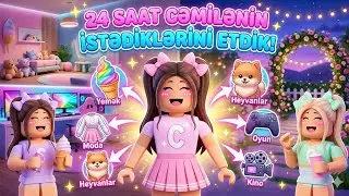 24 saat boyunca Cəmilənin istediklerini  etdik🫣😓 || We did what Jamie wanted for 24 hours😓🫣