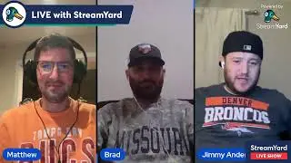 NFL WEEK 8 PICKS and TRIVIA NIGHT, live WORLD SERIES GAME 1 WATCH