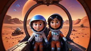Two Tiny Astronauts Fly to Mars | Space Adventure Counting Song for Kids | Fun Nursery Rhyme