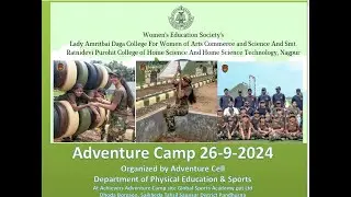 AD Adventure Club - Department of Physical Education and Sports -Adventure Camp- 26-SEP-2024