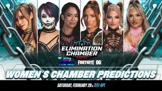 WWE 2026 Women's Elimination Chamber Matches & Winners Predictions
