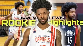 Jaron Lewis Rookie Season Highlights | North Carolina Capitals