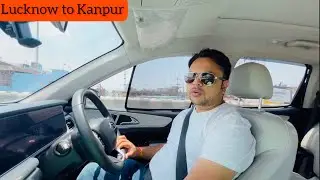 2.5 hrs for 80kms😮| Lucknow to Kanpur by road on ​⁠#xuv700 @explorewithamit