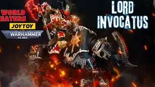 Unboxing Chaos Lord Invocatus - Joytoy Warhammer 40k World Eaters - Chaos Space Marines