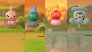 [LIVE] Shiny Castform after 18 Pokeradar Chain in Pokemon Brilliant Diamond + Shiny Weather Forms !