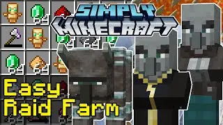 Руководство по лёгкому рейд-ферме | Simply Minecraft (Java Edition 1.18/1.19)