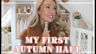 MY FIRST AUTUMN HIGHSTREET HAUL AW21 // & Try On of Autumn Trends 🍁