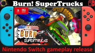 Burn SuperTrucks [full competition] - Nintendo Switch / Switch 2 Compatible gameplay release