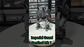 Warhammer 40K Imperial Guard Sentinel #warhammer #warhammer40k #lego