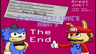 Five Nights At Sonic's Night 5