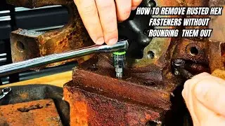 How to Remove Rusted Hex Fasteners Without Rounding them out (GripEdge RPT Hex & DAD)