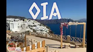 OIA. Walk from Imerovigli. Oia Castle. Santorini, Greece. AT travelog