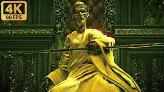 Demon's Souls Remake - Old Monk Boss Fight [4K 60FPS] [PS5]