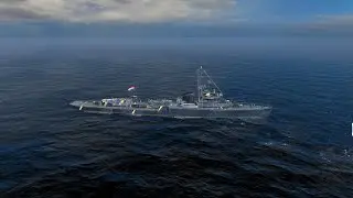 Tromp Tier 10 🇳🇱 premium destroyer gameplay - World of Warships Blitz