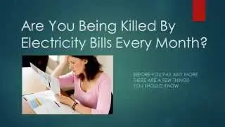 How To Lower Your Electric Bill ... By 75%
