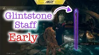 Where to find SPELLS & GLINTSTONE STAFF EARLY GAME!!! | ELDEN RING MAGE BUILD GUIDE