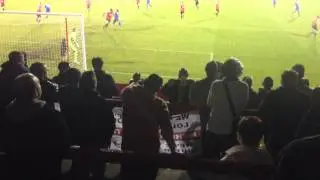 Oh When The Whites... (HUFC protest at KHFC)