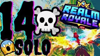 HOW to play the Assassin in Realm Royale!!👑 || 14 Kills in a Single SOLO Game!! | **UNCUT**  SLAYING